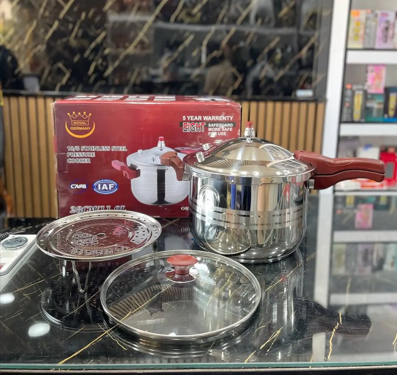 زودپز رو گازی اصلی ROYAL💥