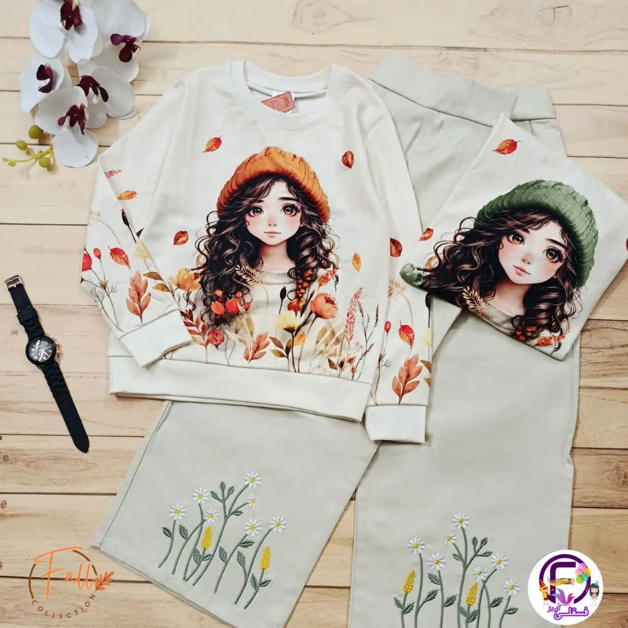 پاییز رنگ و رنگ و یه بلوز ق...