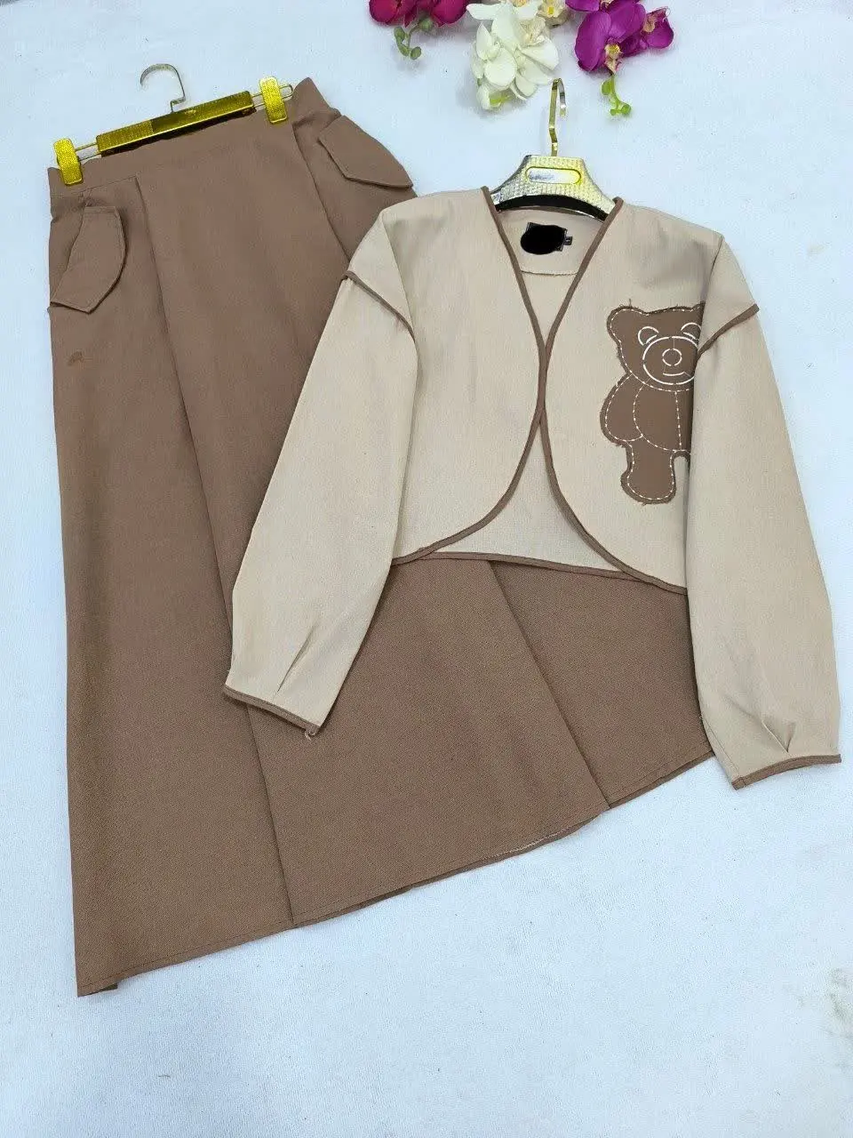 💎نام: کت و دامن خرسی
