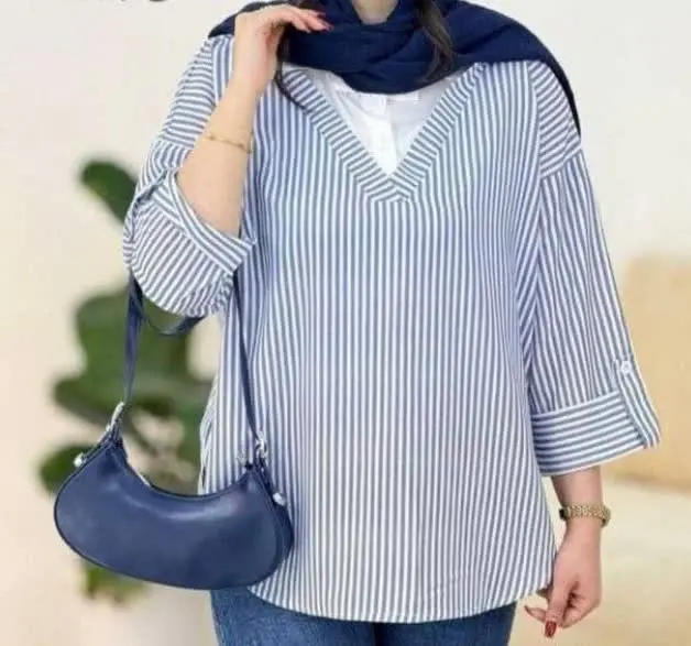 👚نام: شومیز یقه سفید
