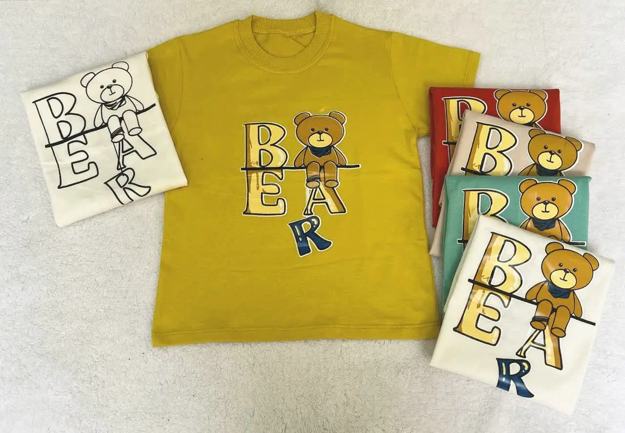 تیشرت طرح خرس نشسته ☺️☺️
