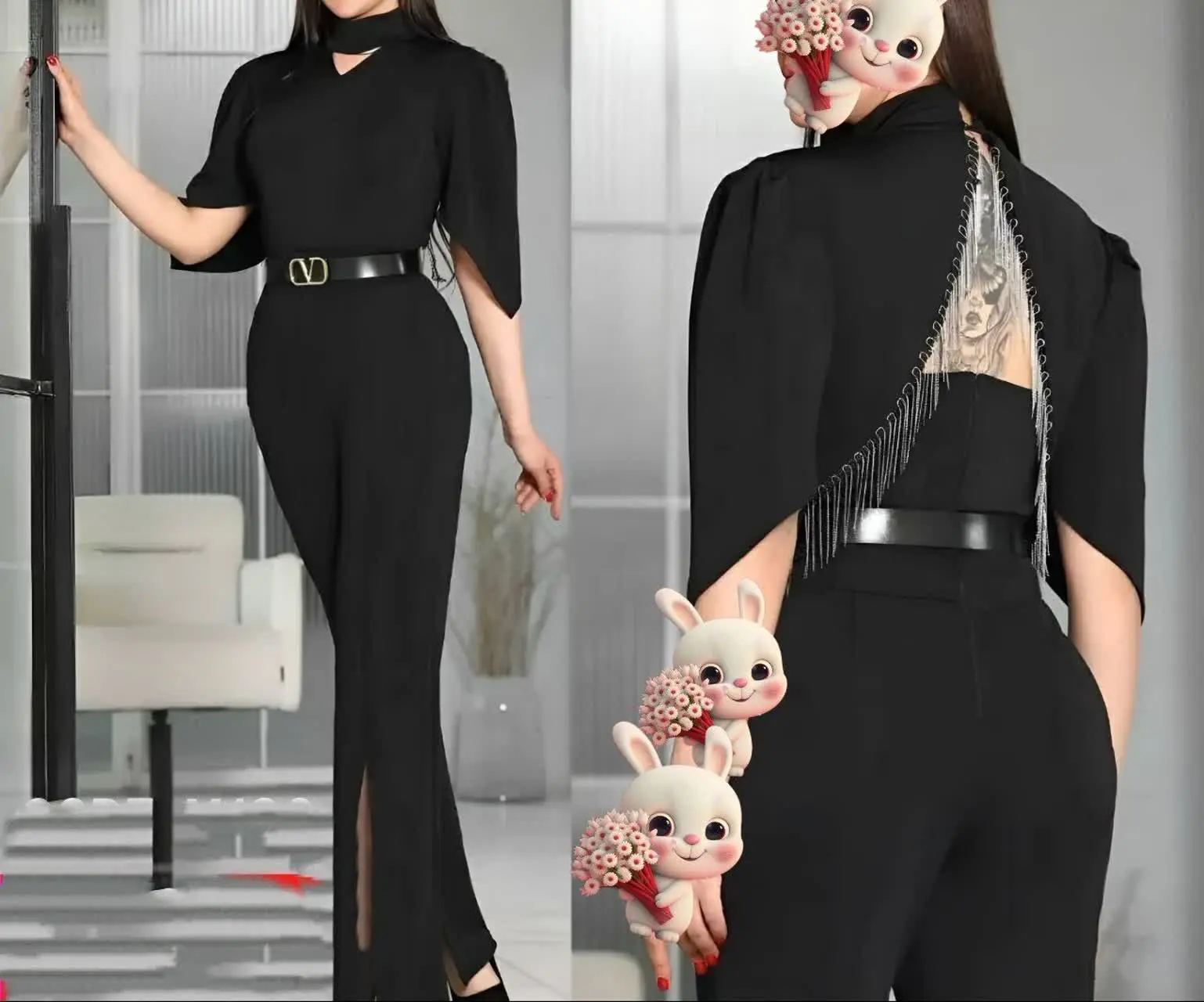 🌙نام: سرهمی مجلسی پشت زنجیری چاکدار
