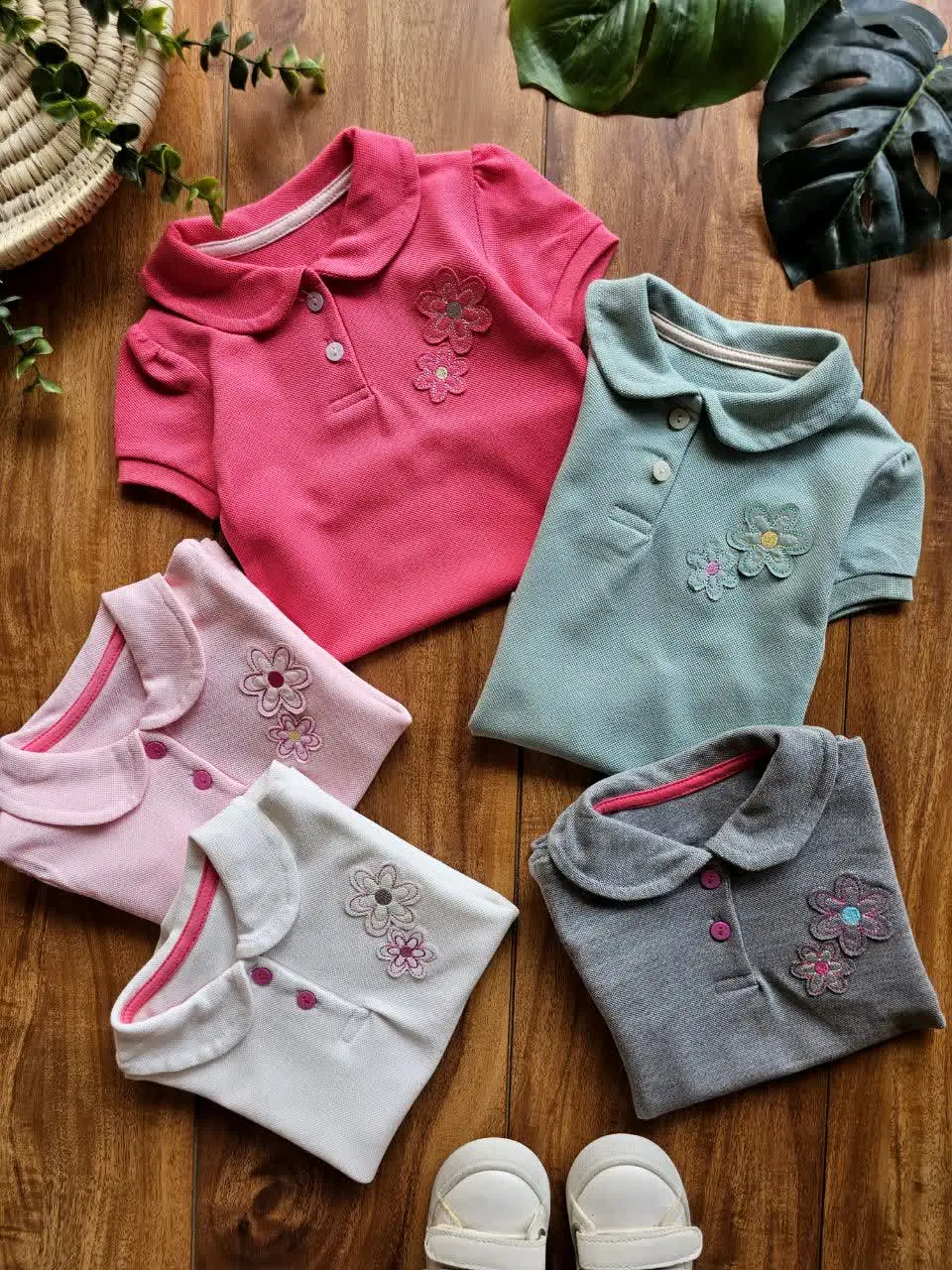 تیشرت تک دخترانه ملورین ۱
