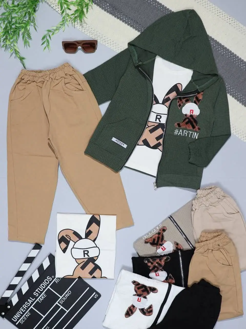 👫سه تیکه بیسکوئیتی گلدوزی خ...