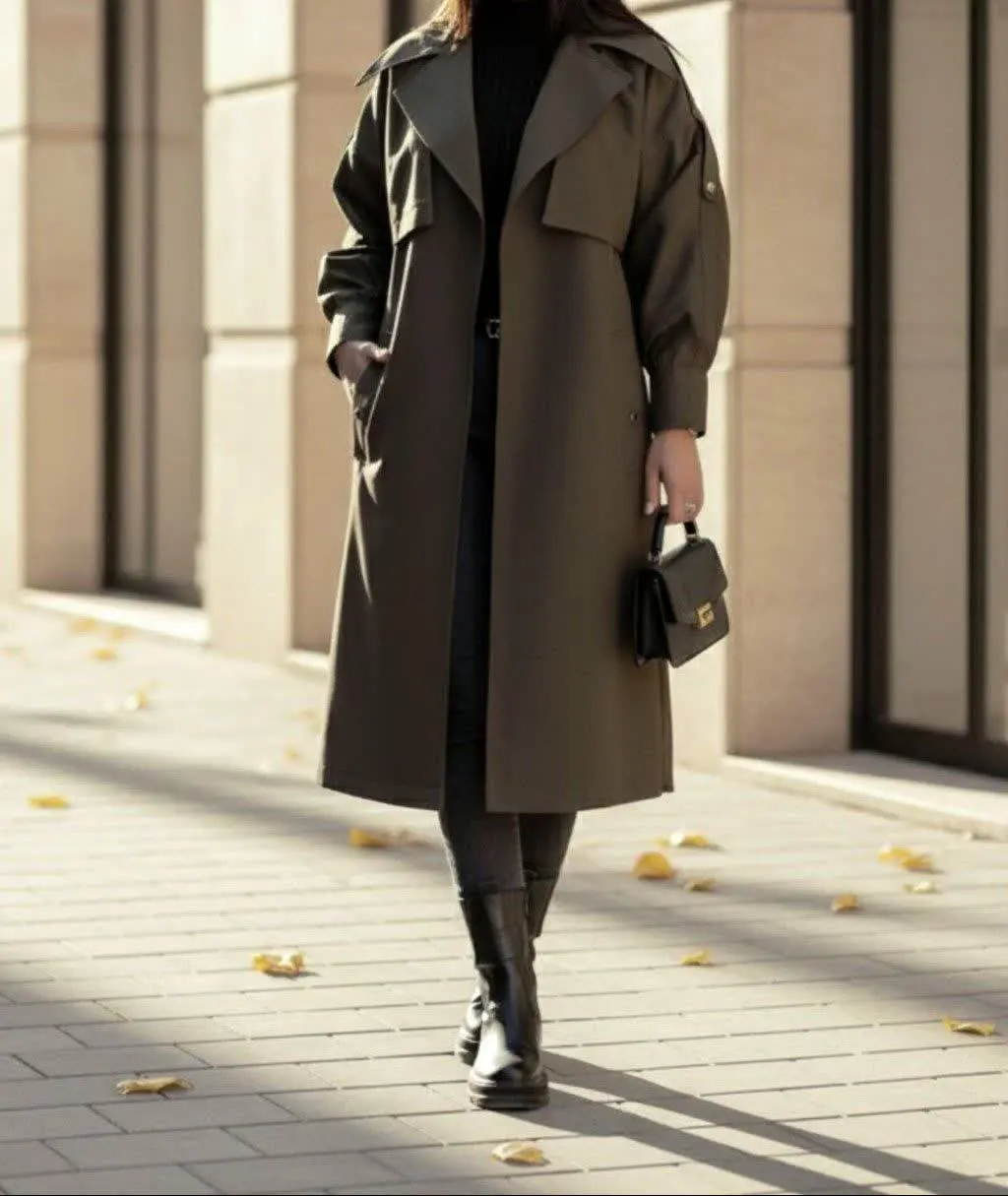 با بارانی سلن، توی پاییز و...