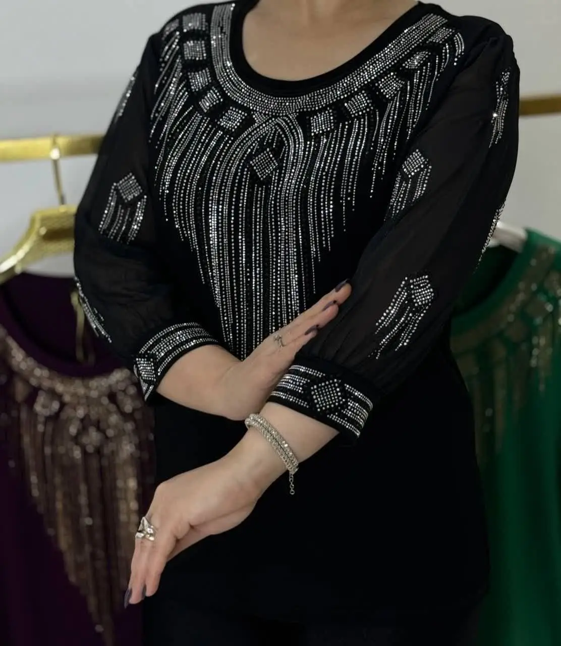 شومیزهای مشکی وارداتی👌
