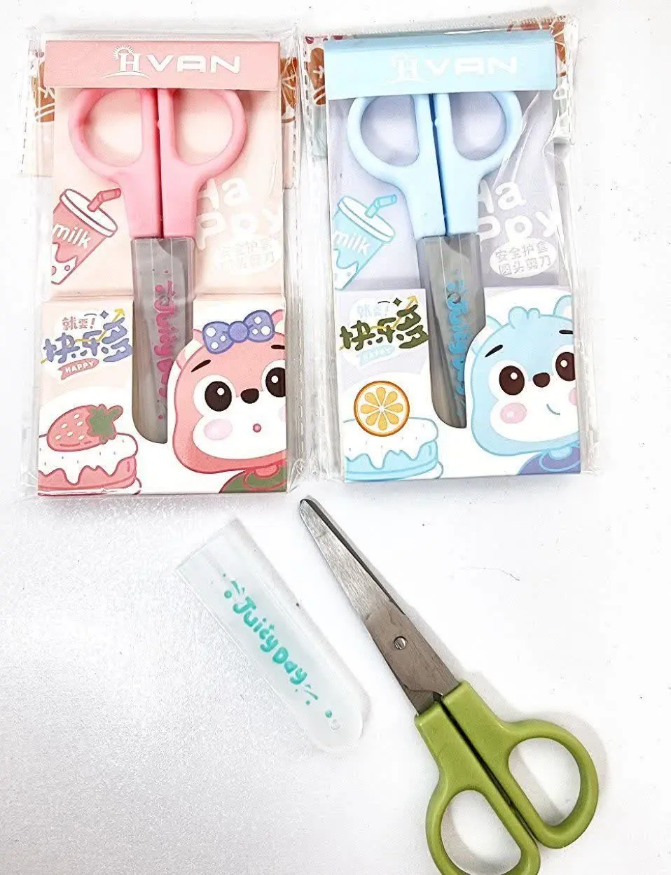 ✅ قیچی تک سلفون غلاف دار