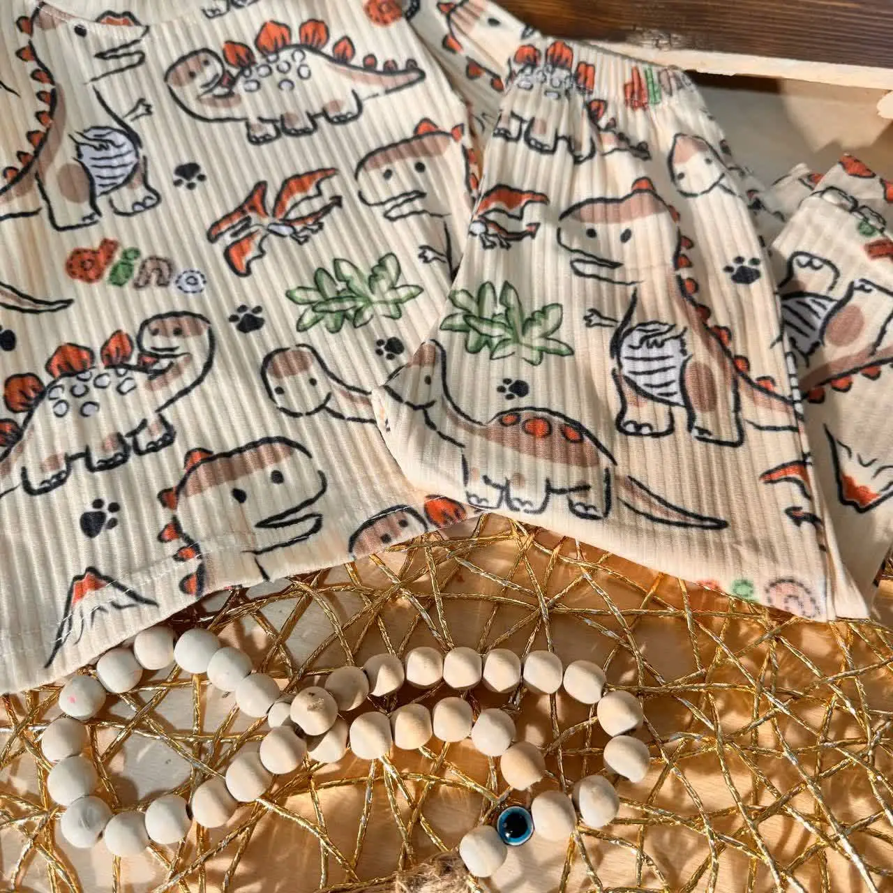 💞 ست راحتی ریلی پسرانه دایناسور💞
