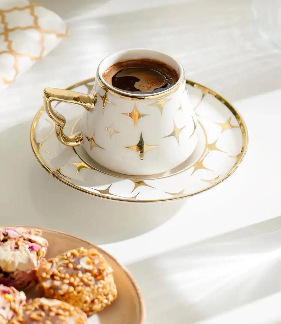 ست قهوه خوری زیبا و جذاب 
