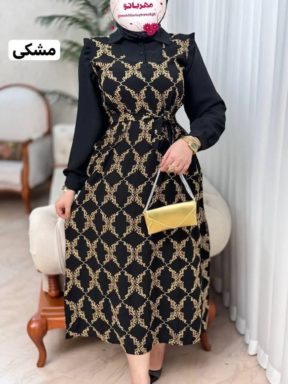 🖋نام: پیراهن بلند ماهرو
