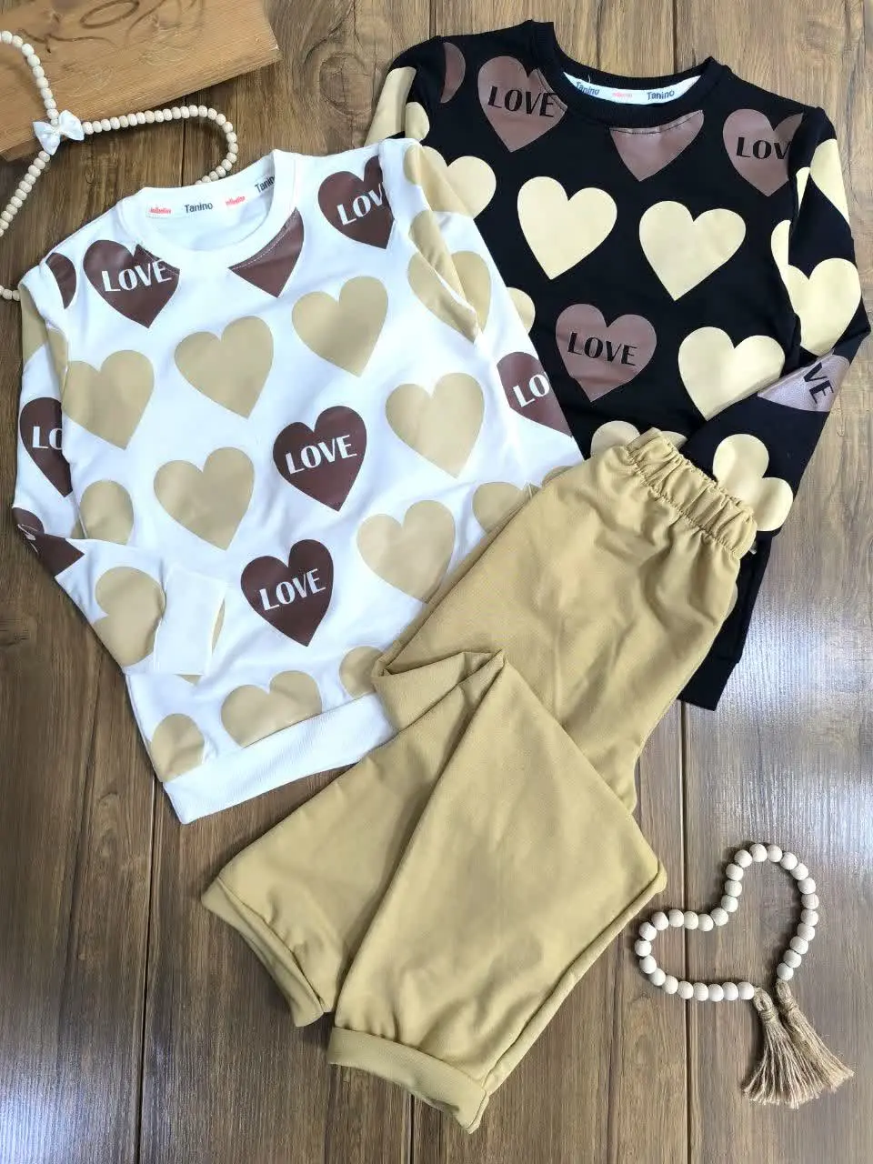 بلوز شلوار قلب لاوی❤️
