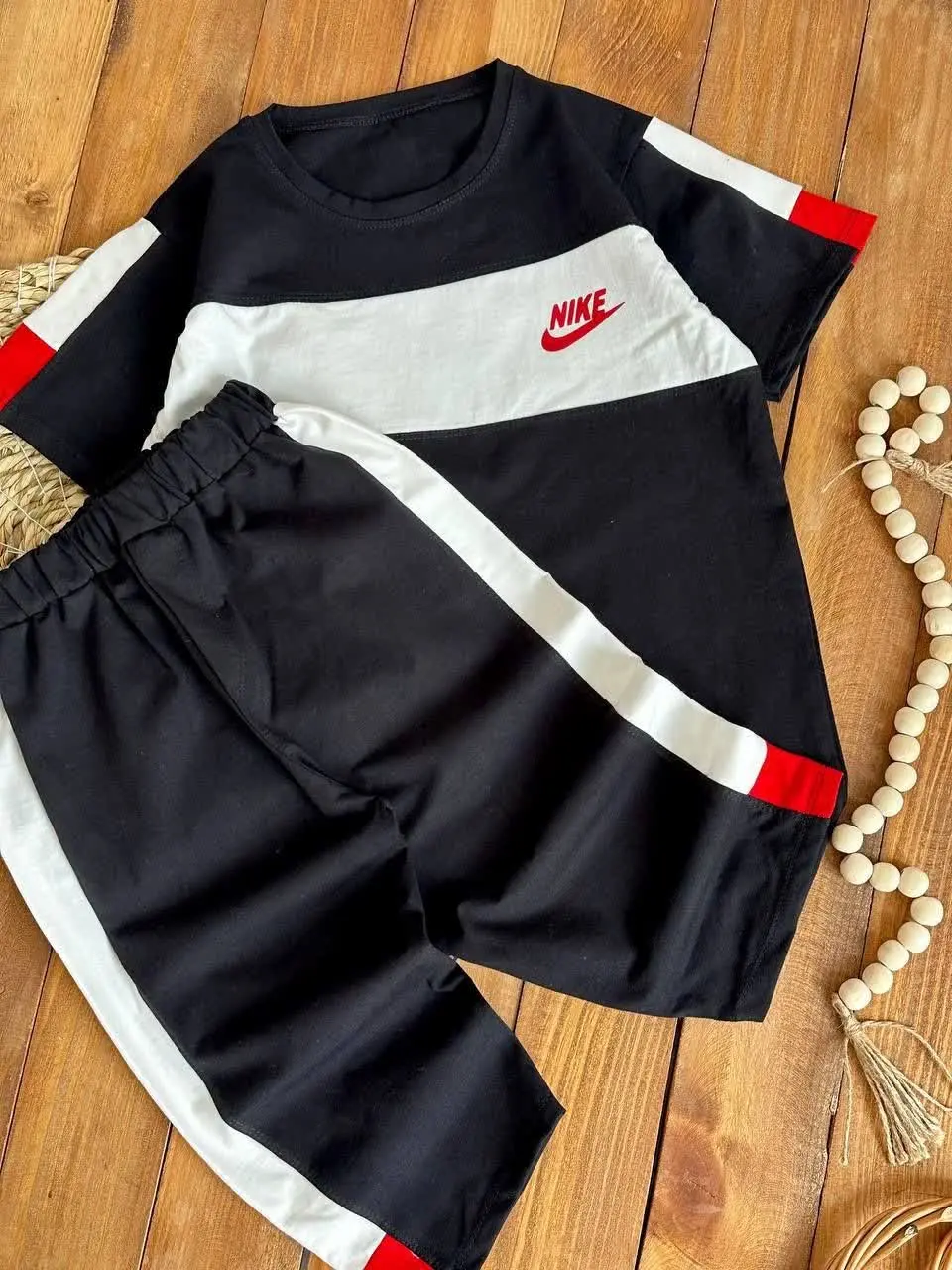 👚نام: ست مشکی نایک سایز بزرگ
