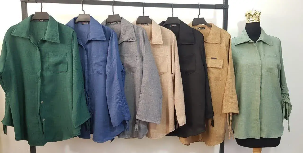 🍃 مانتو شومیزی 
