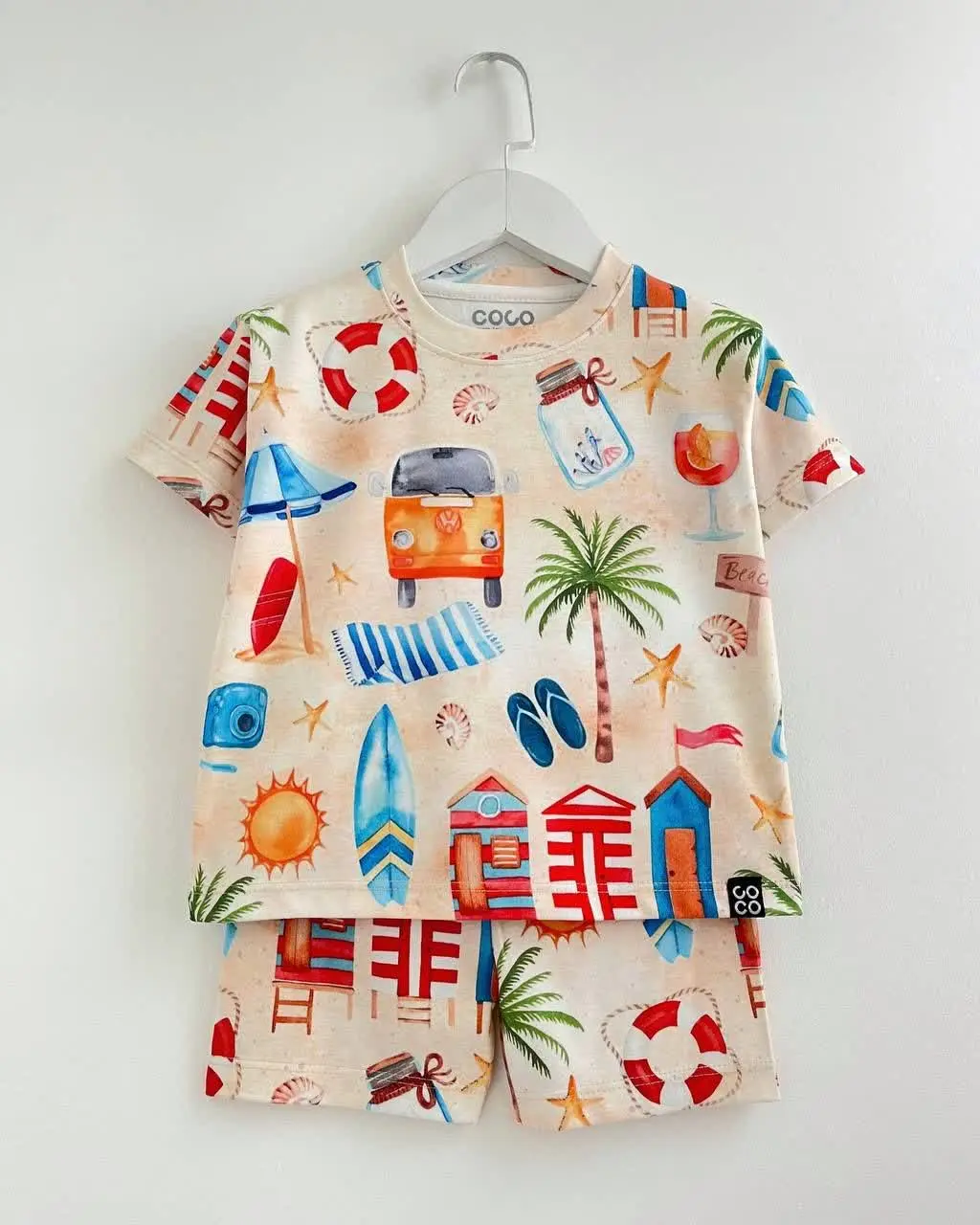 ست پنبه‌ای ساحل🏖🏕
