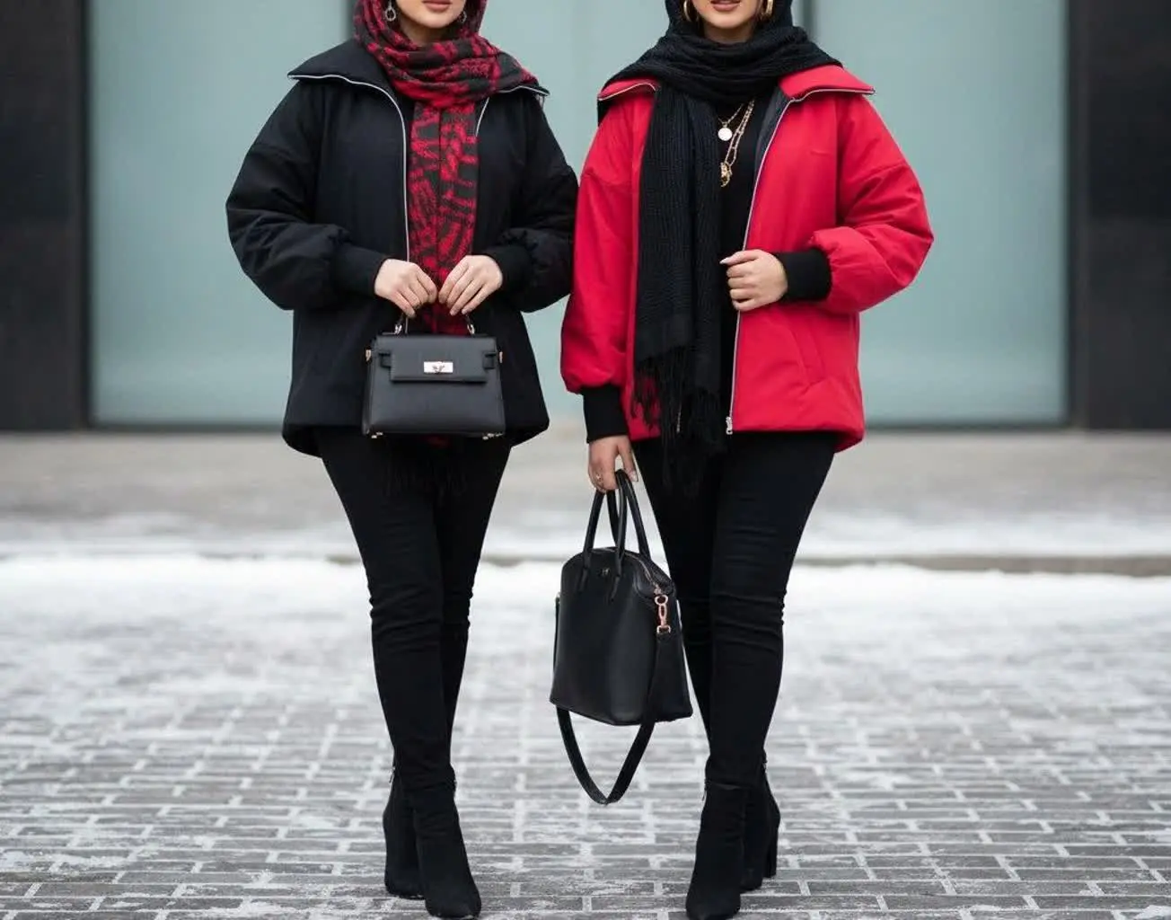 کاپشن فینگر دار