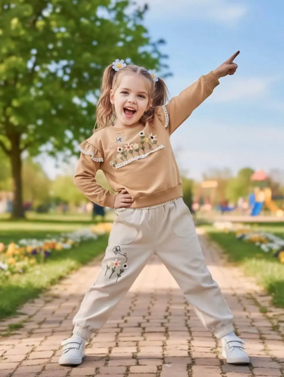 👚نام: ست بلوز شلوار هزار گل...