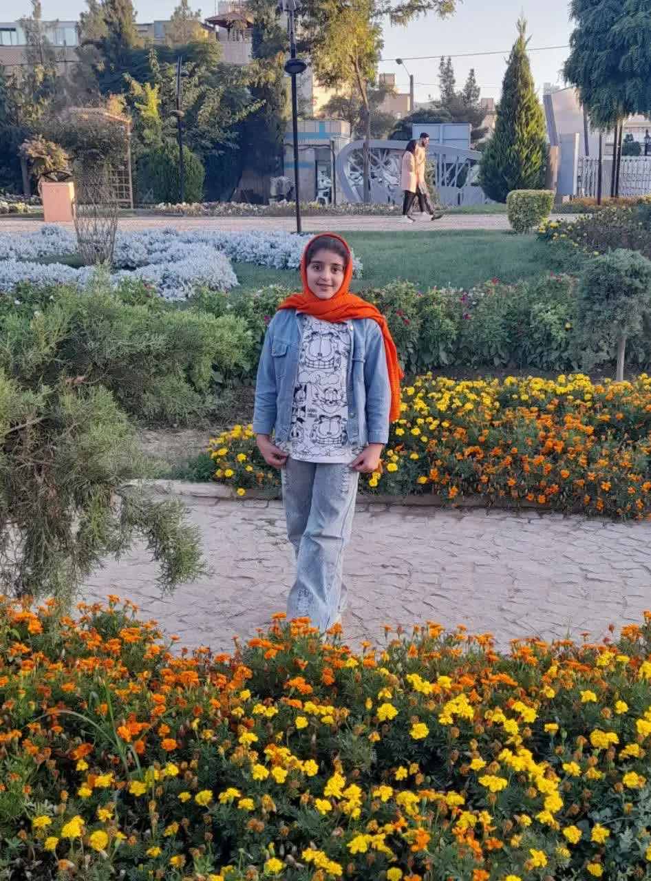 نام شرکت کننده: مهدیس آشکاران مازندران نکا ۱۱ ساله 
